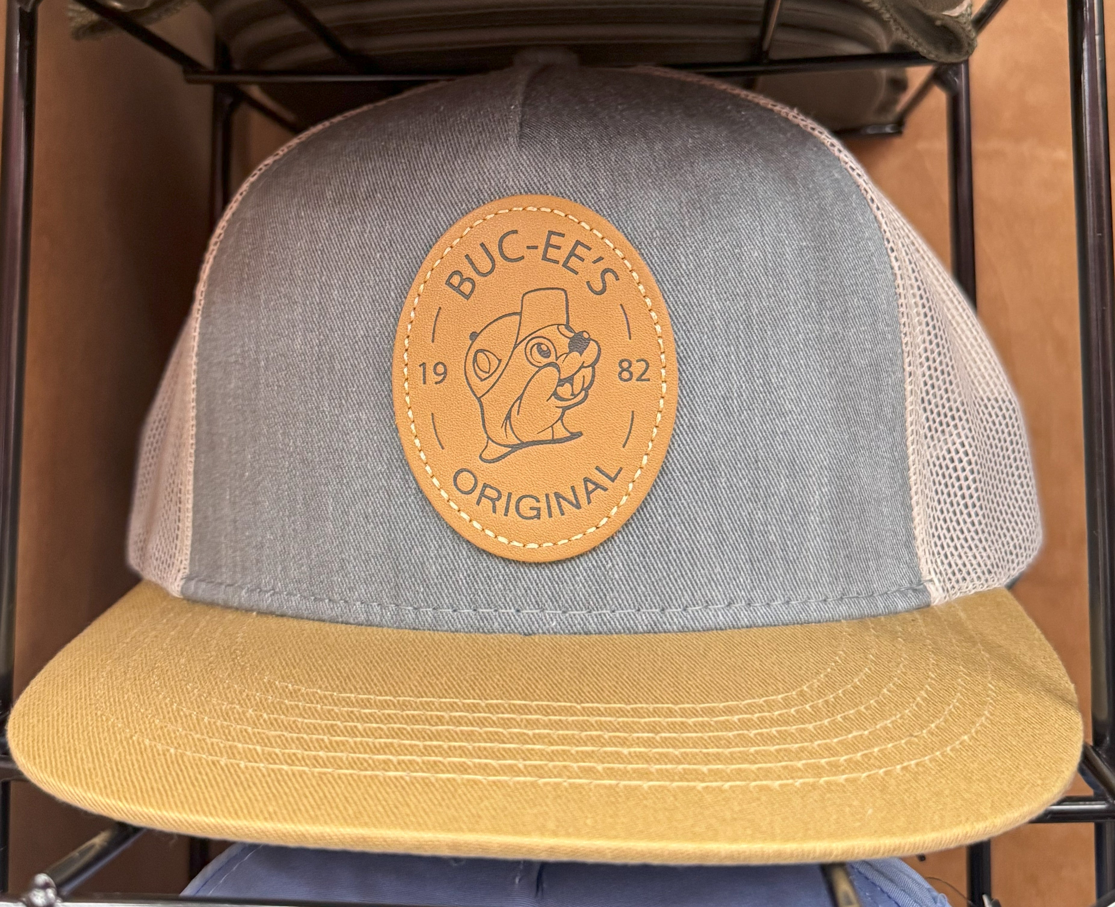 Buc-ee's Leather Badge Hat