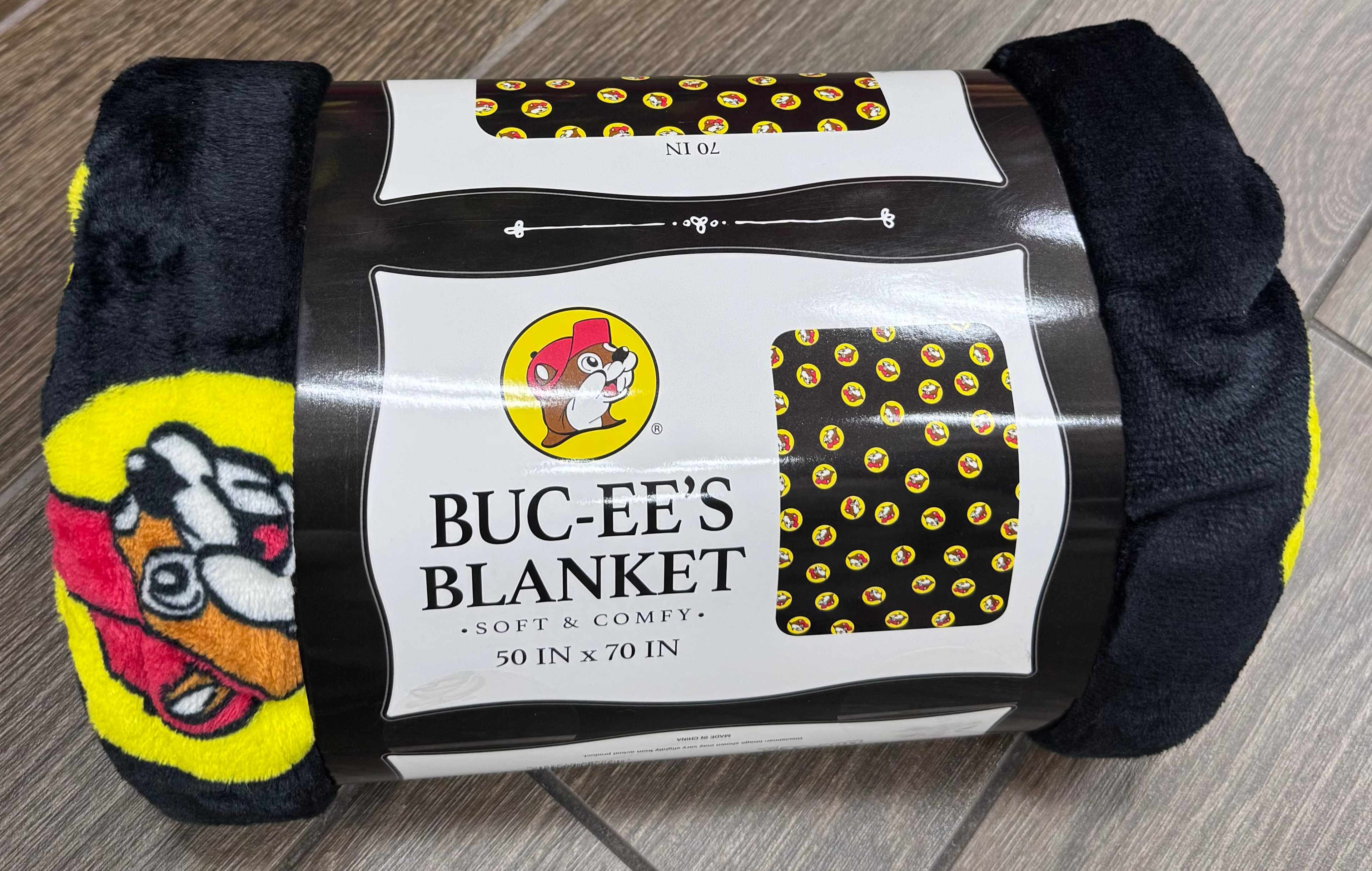 Black Plush Blanket